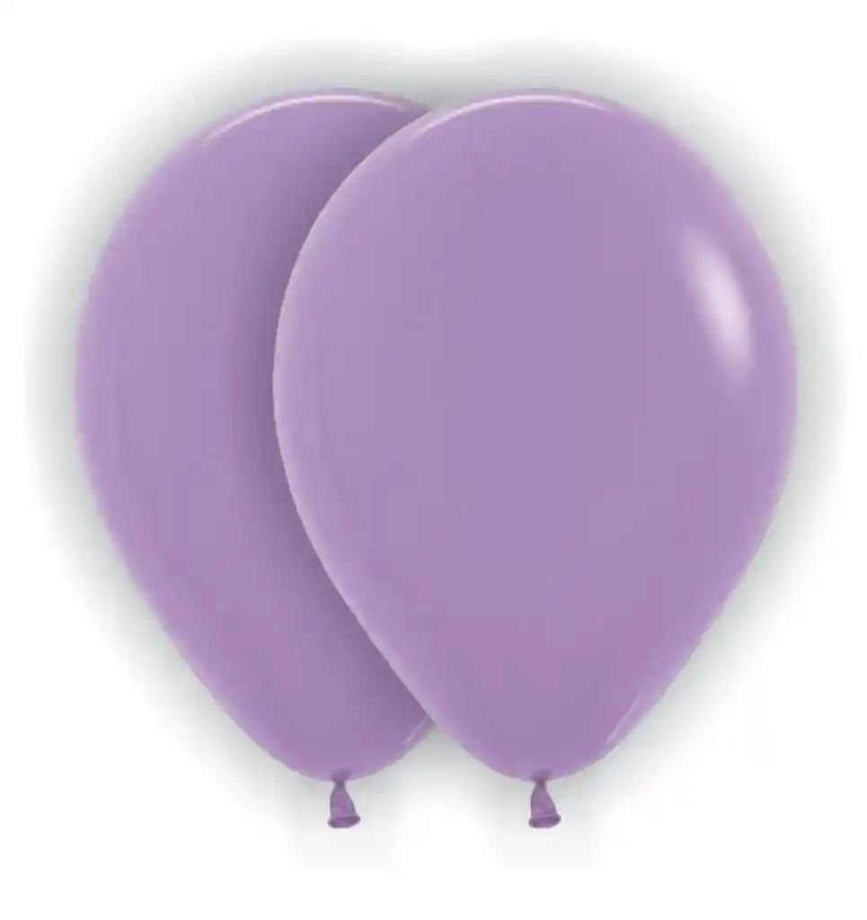 Bombas Globos Convencional Lila R12 X 10und