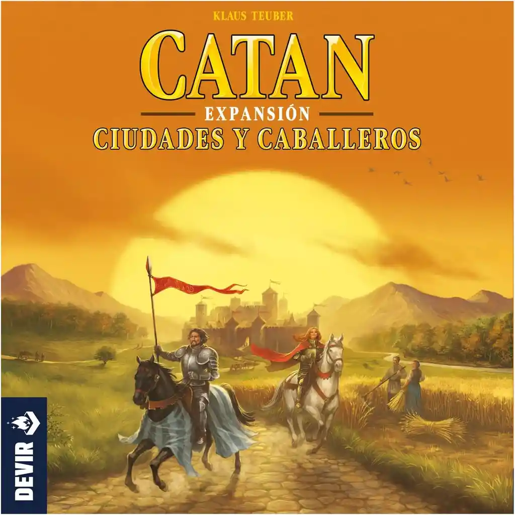 Juego De Mesa Expansión Catan Ciudades Y Caballeros Adultos