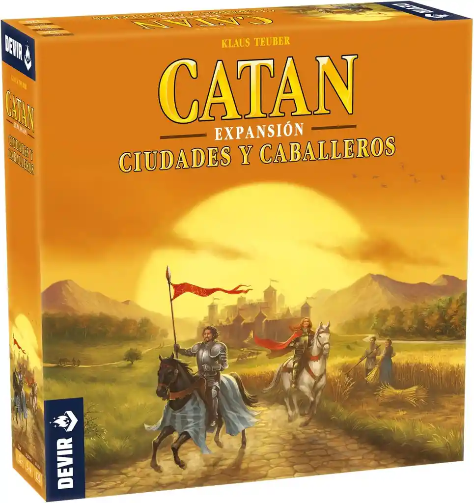 Juego De Mesa Expansión Catan Ciudades Y Caballeros Adultos