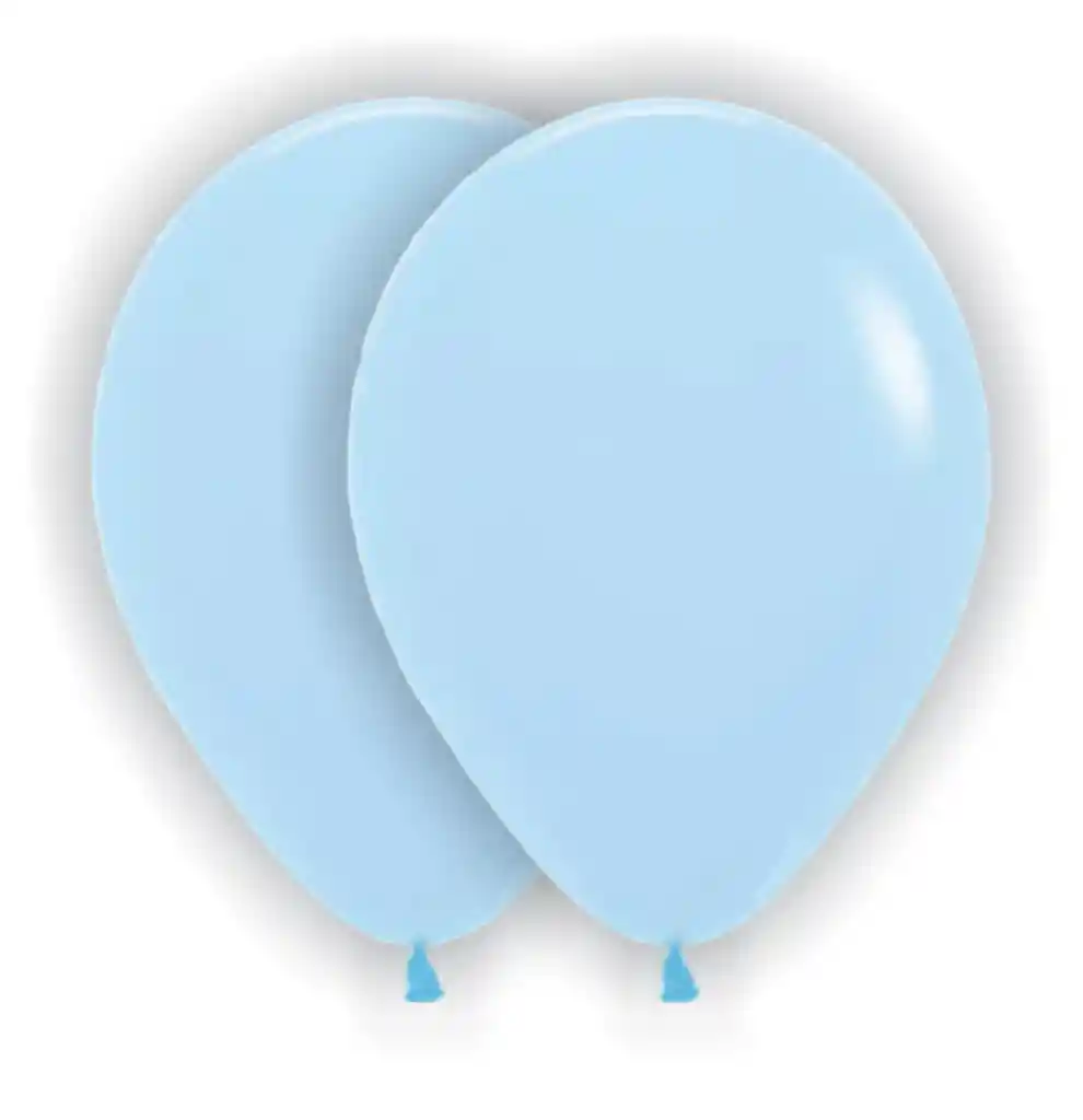 Bombas Globos Convencional Azul R12 X 10und