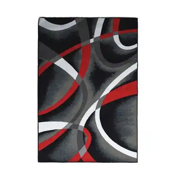 Tapete Alfombra Rojo Antideslizante - Sala 120 X 170cms
