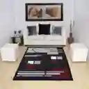 Tapete Alfombra Rojo Antideslizante - Sala 120 X 170cms