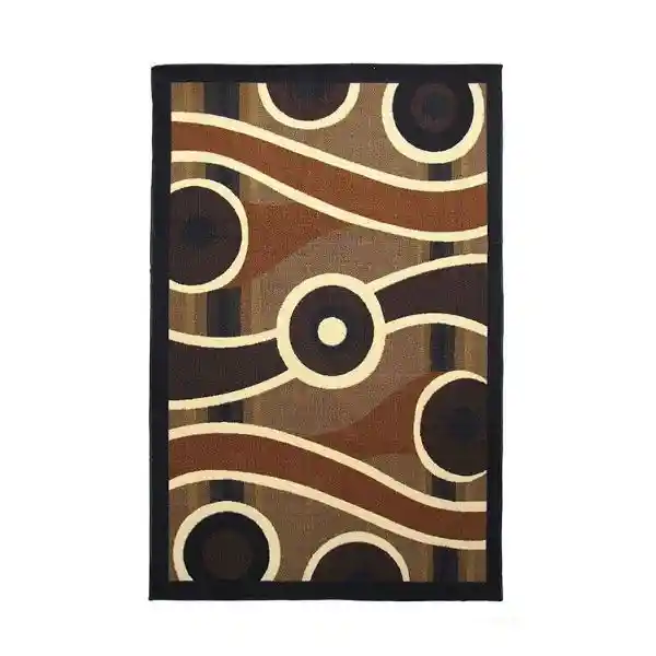 Tapete Alfombra Cafe Antideslizante - Sala 120 X 170cms