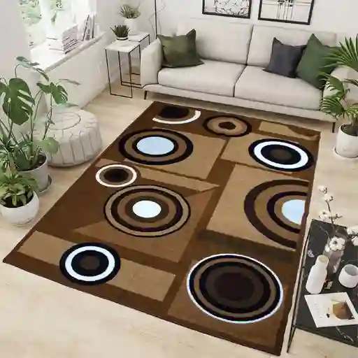 Tapete Alfombra Cafe Antideslizante - Sala 120 X 170cms