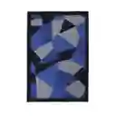 Tapete Alfombra Azul Antideslizante - Sala 120 X 170cms