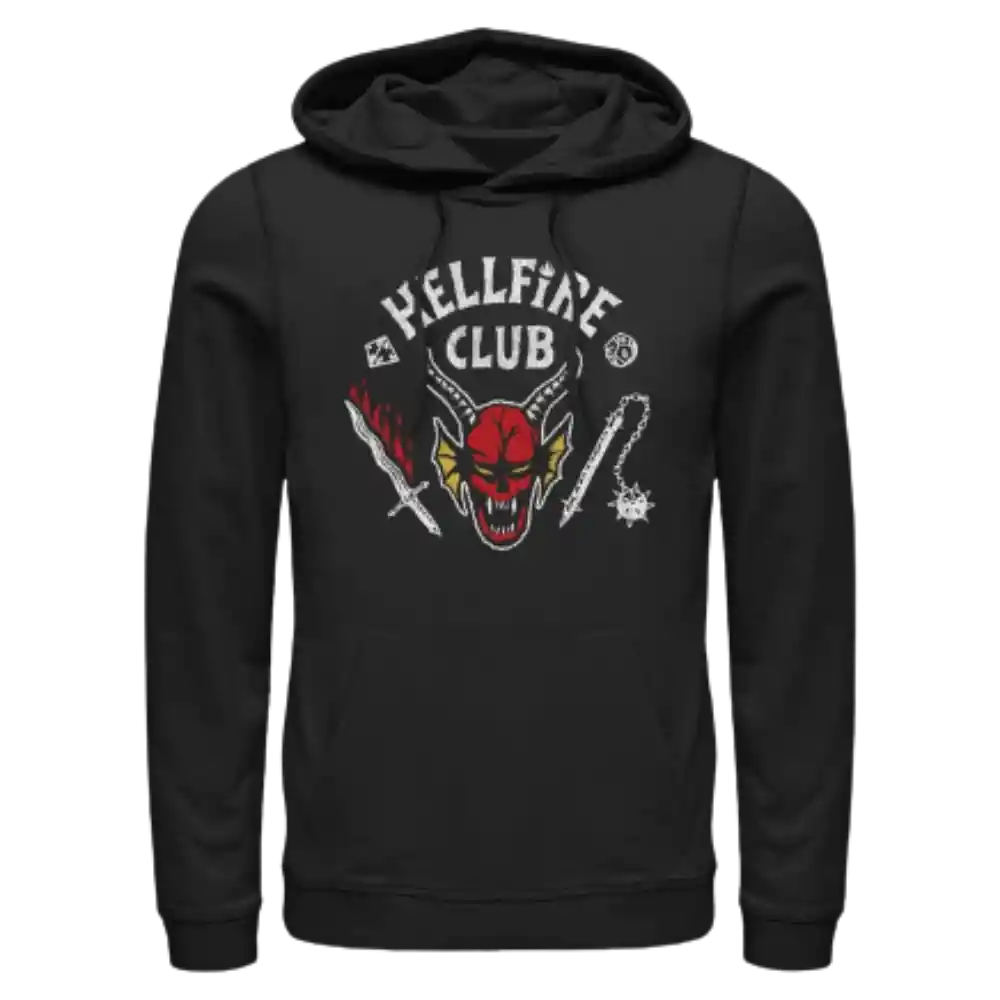 Hoodie Hellfire Club Stranger Things Extra Small