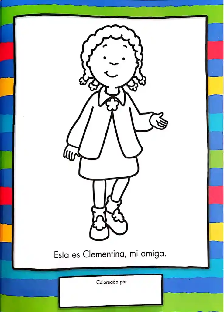 Libro Infantil Caillou El Pequeño Artista Con Stickers Niños