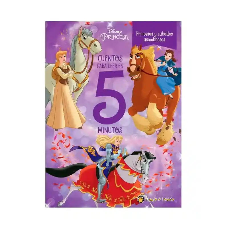 Libro Infantil Cuentos Princesas Y Caballos Asombrosos Niños