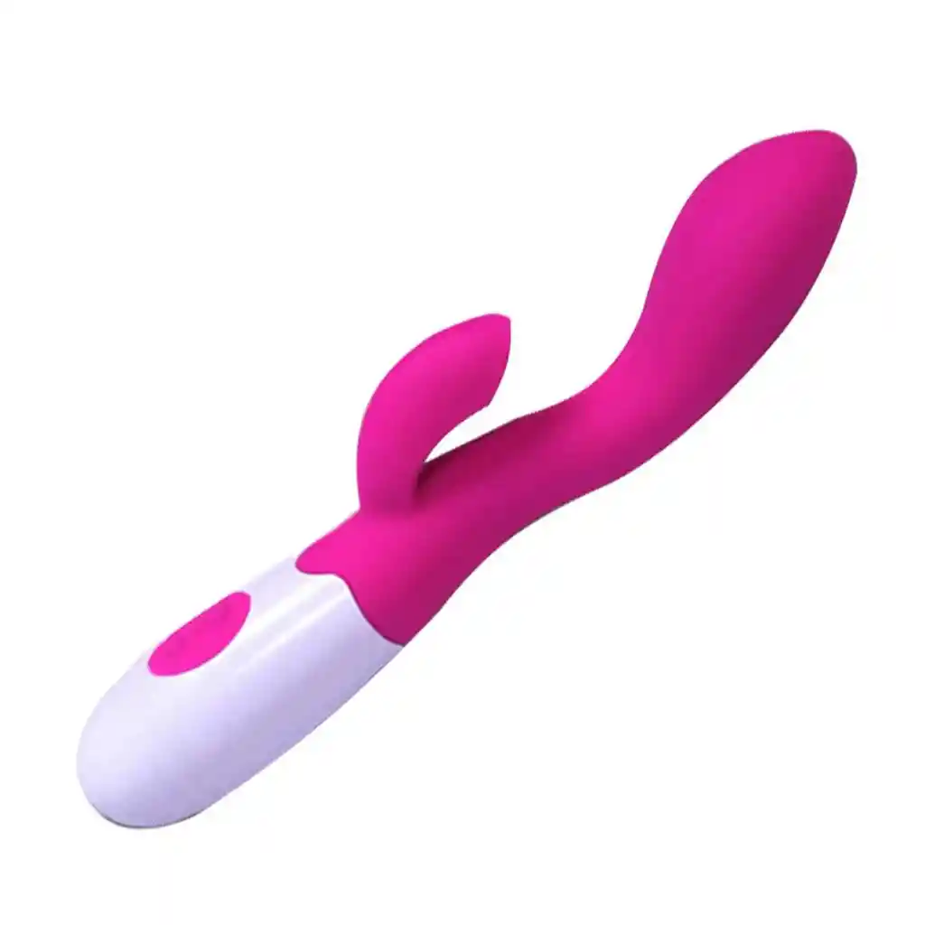 Vibrador Doble Penetracion Anal Vaginal Clítoris Recargable