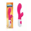 Vibrador Doble Penetracion Anal Vaginal Clítoris Recargable