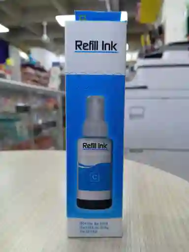 Botella Tinta Linea Eco - Refill Ink Con Caja 664-673 Cyan 70ml