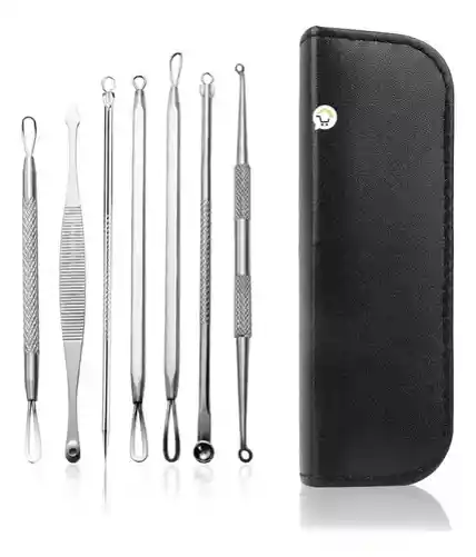 Extractor Removedor Espinillas Puntos Negros Acné Kit X7