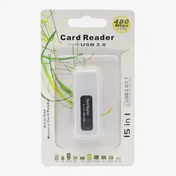 Card Reader All In One Usb 2.0 480 Mbps