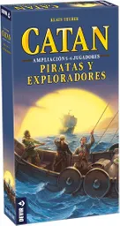 Juego De Mesa Catan Ampliación Piratas Y Exploradores Adulto