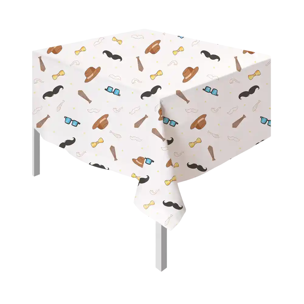 Mantel Peva Rectangular Fiesta Bigotes