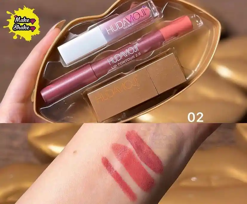 Kit Labios Hermoso Empaque X 3 Matte