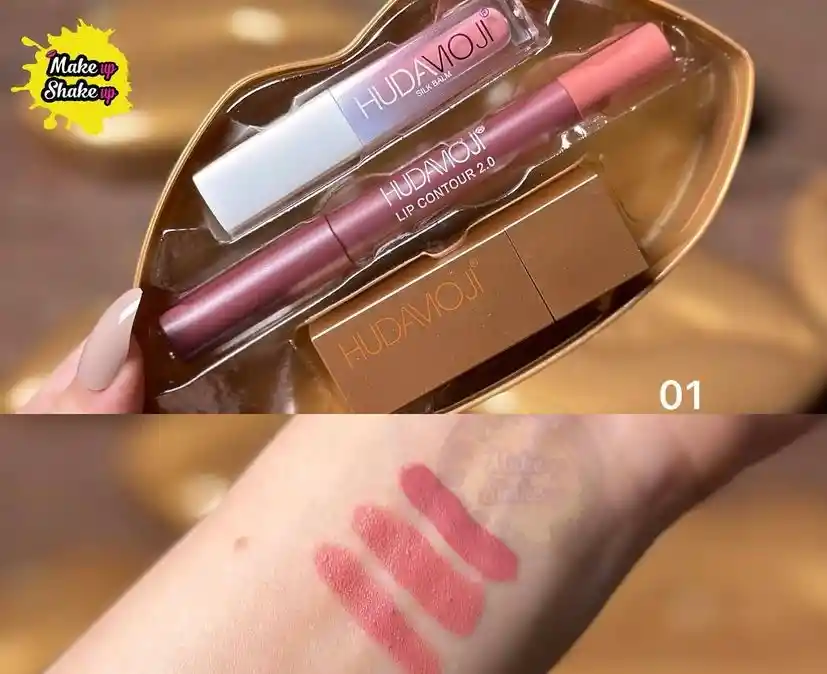 Kit Labios Hermoso Empaque X 3 Matte