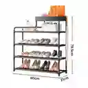 Organizador Multifuncional Rack Recibidor Zapatero 5 Niveles