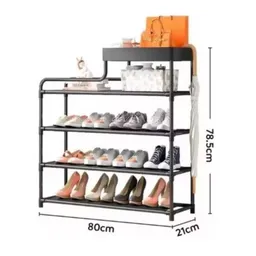 Organizador Multifuncional Rack Recibidor Zapatero 5 Niveles