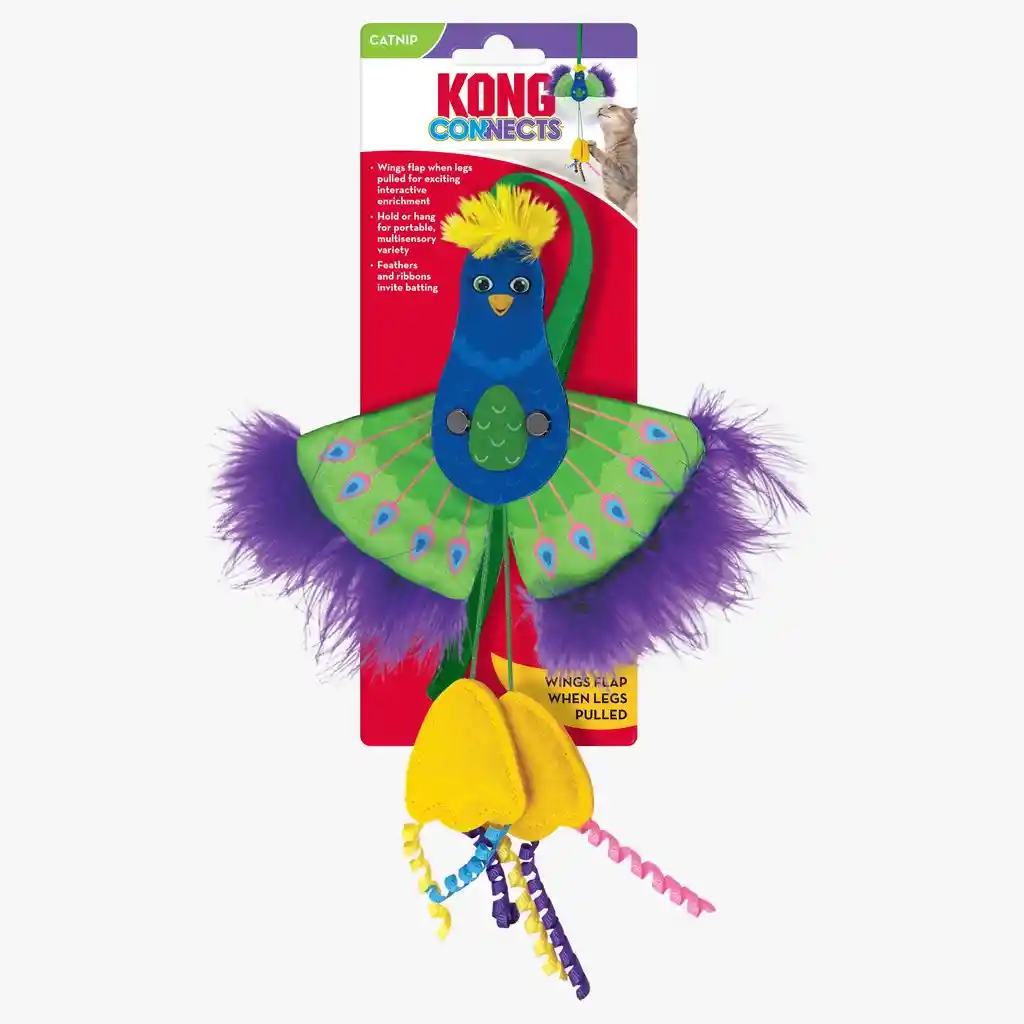 Kong Gato Juguete Connects Peacock