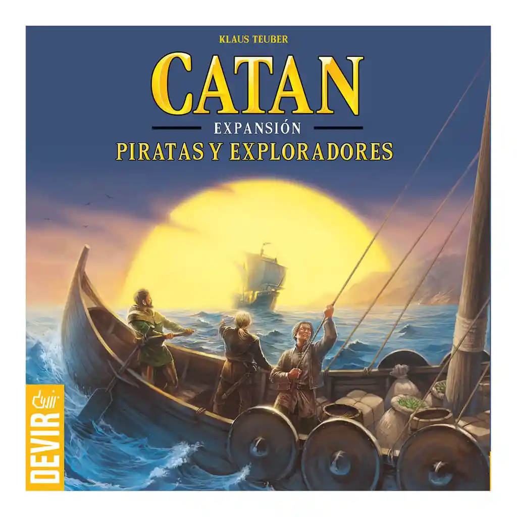 Juego De Mesa Catan Expansión Piratas Y Exploradores Adultos