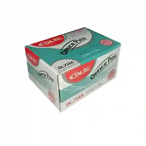 Caja De Alfiler Plano 50g