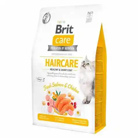Brit Care Cat Grain Free Haircare Healthy And Shiny Coat 2 Kg
