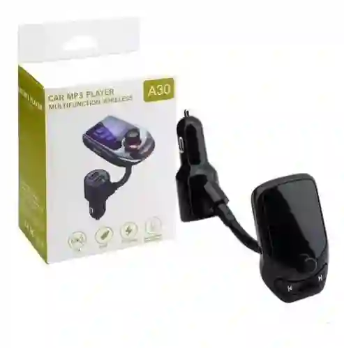 Adaptador Transmisor Carro Celular Bluetooth Mp3 Manos Libre A30