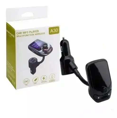 Adaptador Transmisor Carro Celular Bluetooth Mp3 Manos Libre A30