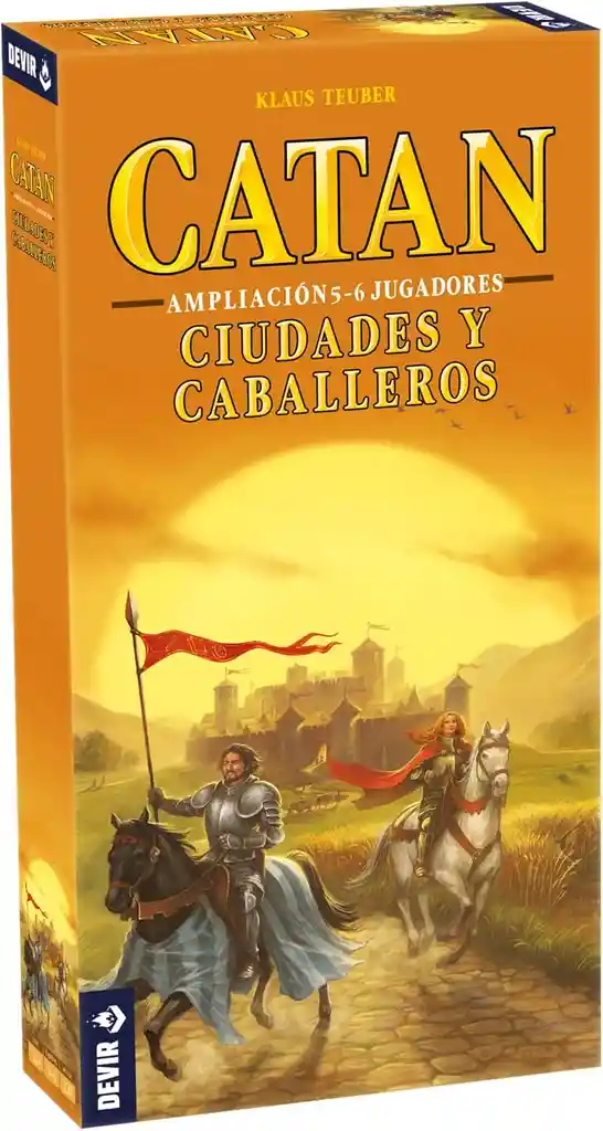 Juego De Mesa Catan Ampliación Ciudades Y Caballero Adultos