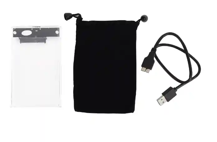 Caja Sata 2.5" Usb 3.0 Transparente