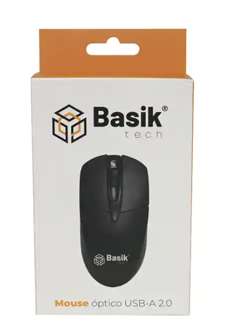 Mouse Óptico Usb-a 2.0 Basik