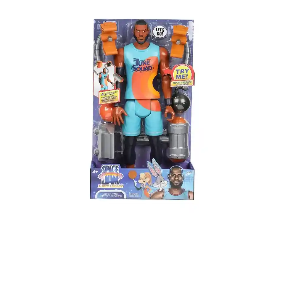 Figura De Acción De Lebron James Ultimate Tune Squad De 30 Cms