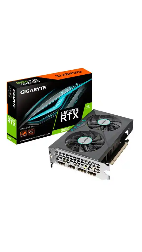 Gigabyte Rtx 3050 6 Gb Ddr6 Eagle Oc