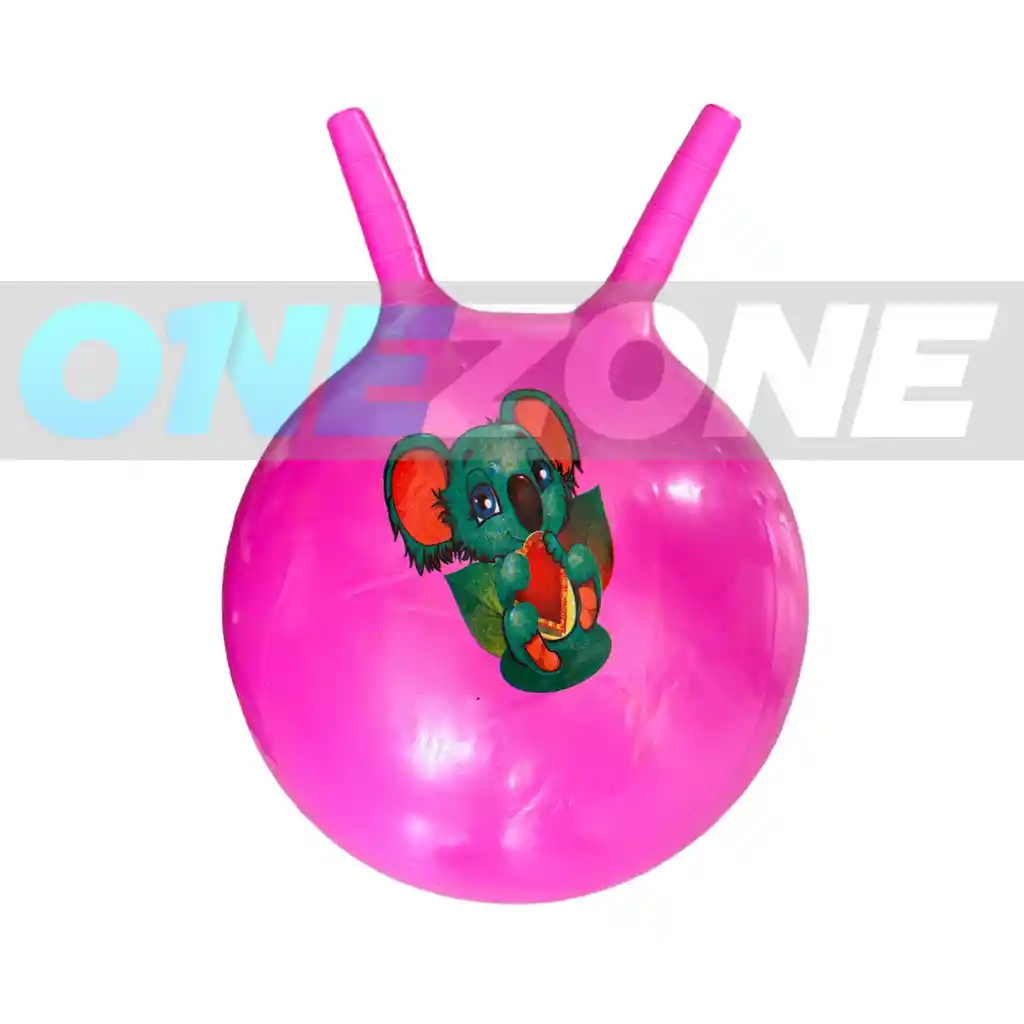 Pelota Canguro Saltarina Niko Diversión Para Niños/ Fucsia