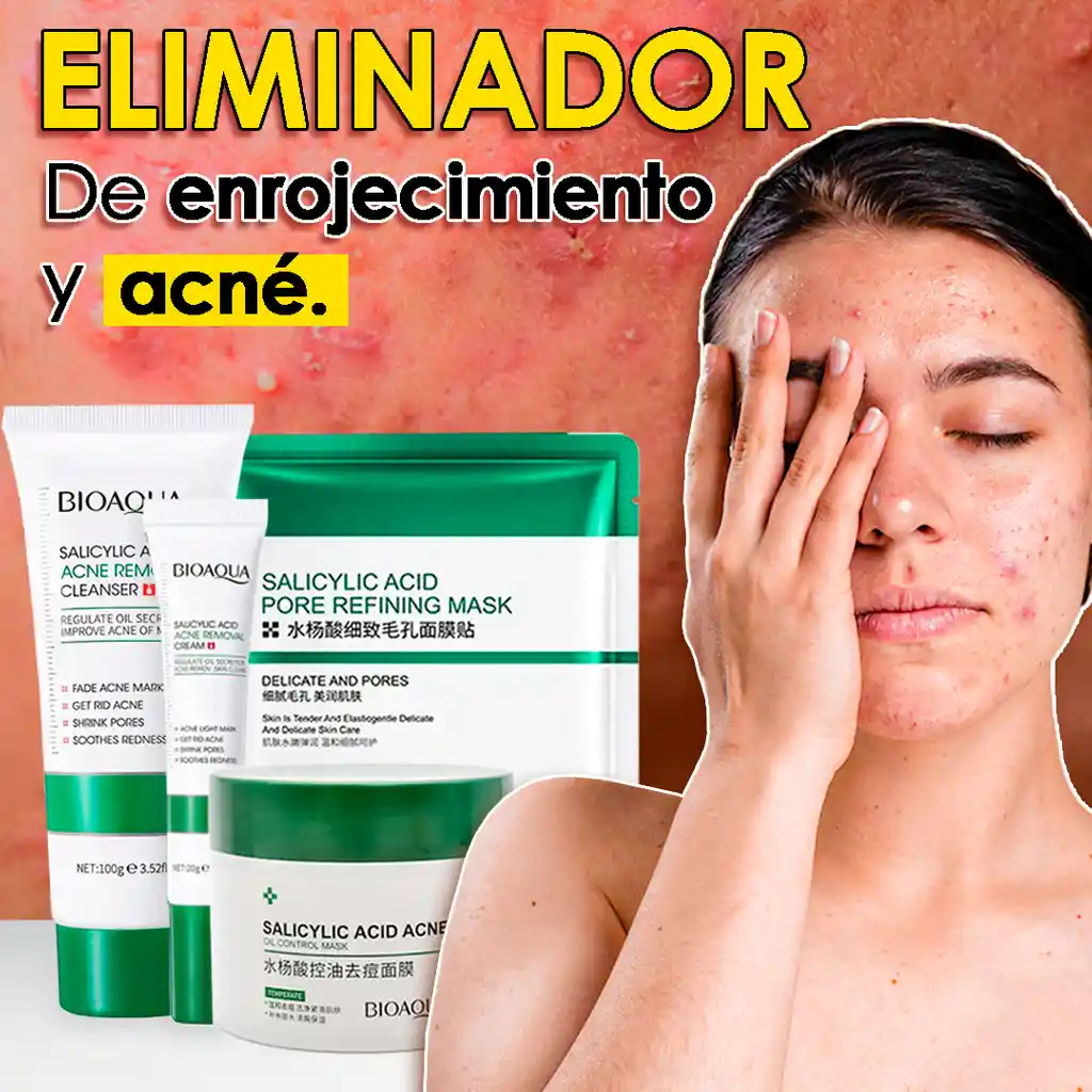 Kit Acido Salicilico X 4 Productos Promocion Hasta Agotar Existencias