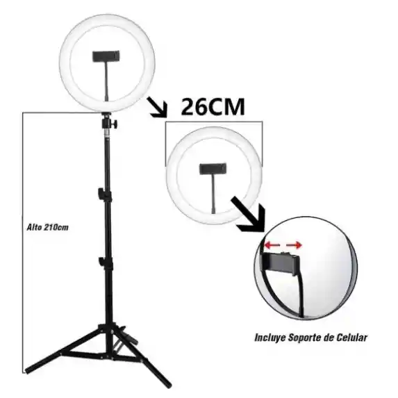 Aro De Luz 26 Cm