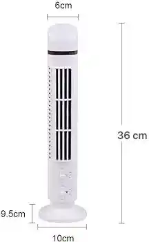 Aire Acondicionado De Torre Con Luz Led, Mini Acondicionador Vertical, Enfriamiento Sin Aspas, Luz Led Usb