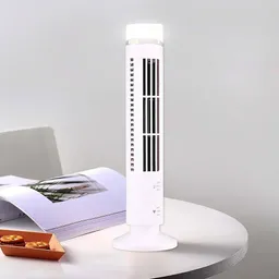 Aire Acondicionado De Torre Con Luz Led, Mini Acondicionador Vertical, Enfriamiento Sin Aspas, Luz Led Usb