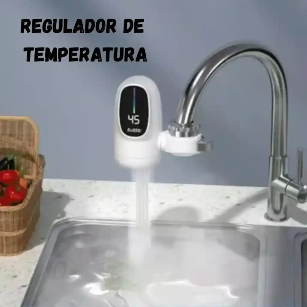 Filtro Calentador De Agua Eléctrico Con Pantalla Digital