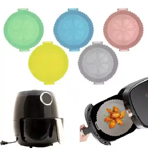 Moldes Silicona Freidoras De Aire Tapete Para Airfryer Setx6