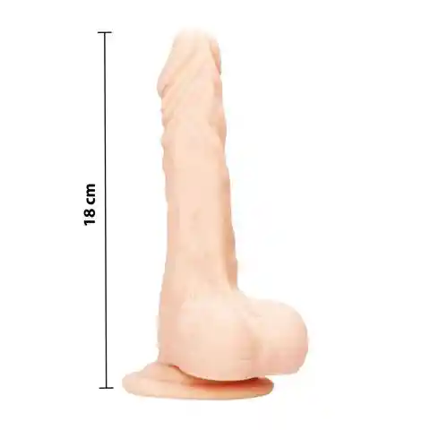 Arnes Lesbico Con Dildo Super Realista 18 Cm