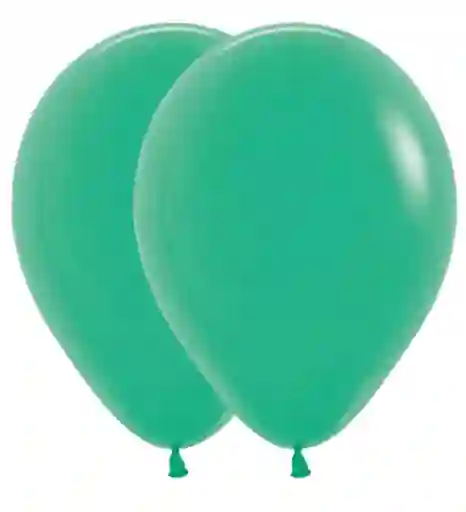 Bombas Globos Convencional Verde R12 X 10und