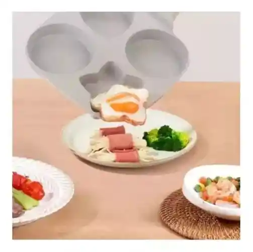 Sartén Antiadherente 4 Compartimentos Con Figuras