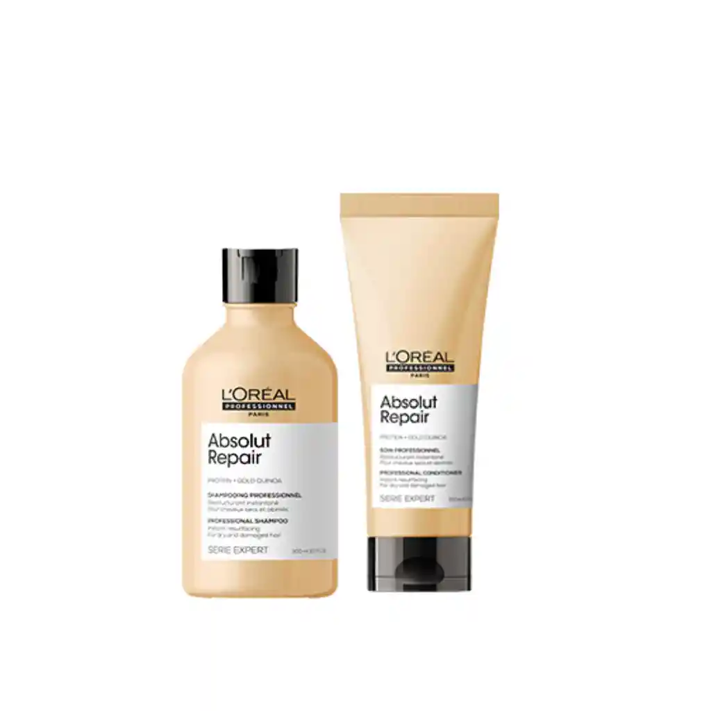 Duo Absolut Repair Shampoo + Acond. Absolut Repair.