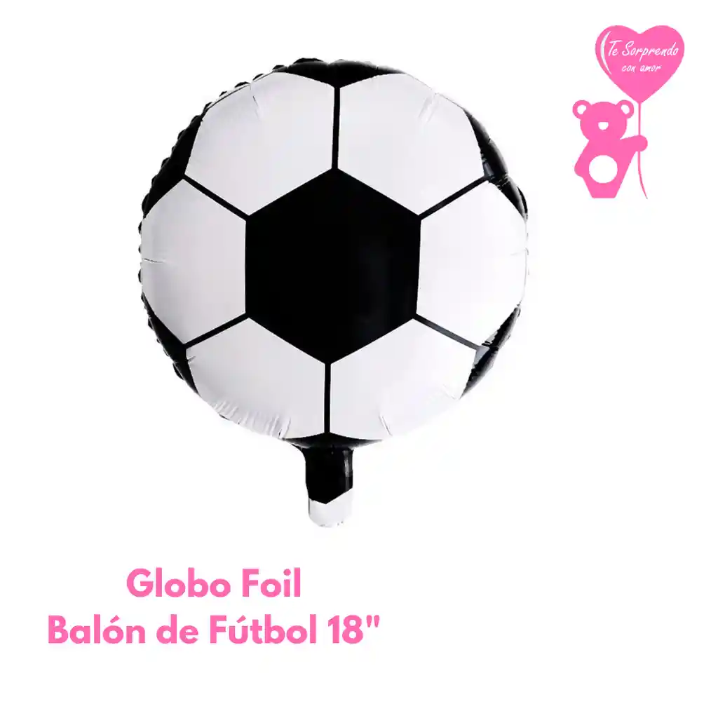 Globo Foil Balon De Futbol 18"