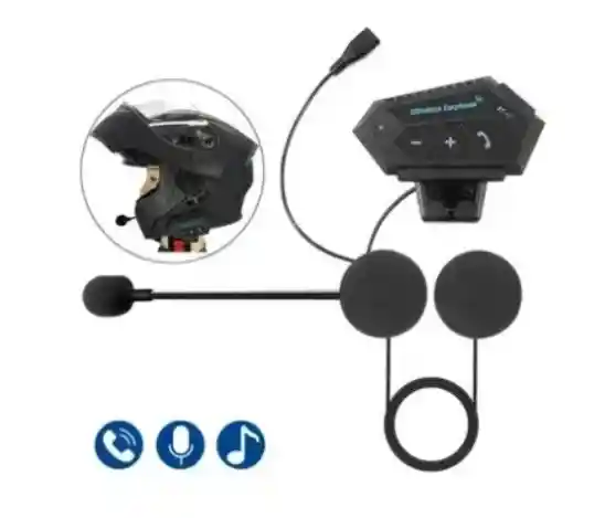 Intercomunicador Auriculares Casco Moto Bluetooth