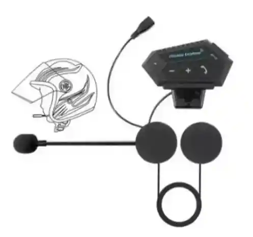 Intercomunicador Auriculares Casco Moto Bluetooth