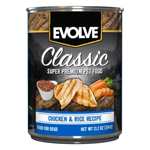 Evolve Dog Classic Lata Chicken - Pollo 13.2 Oz - 374 Gr