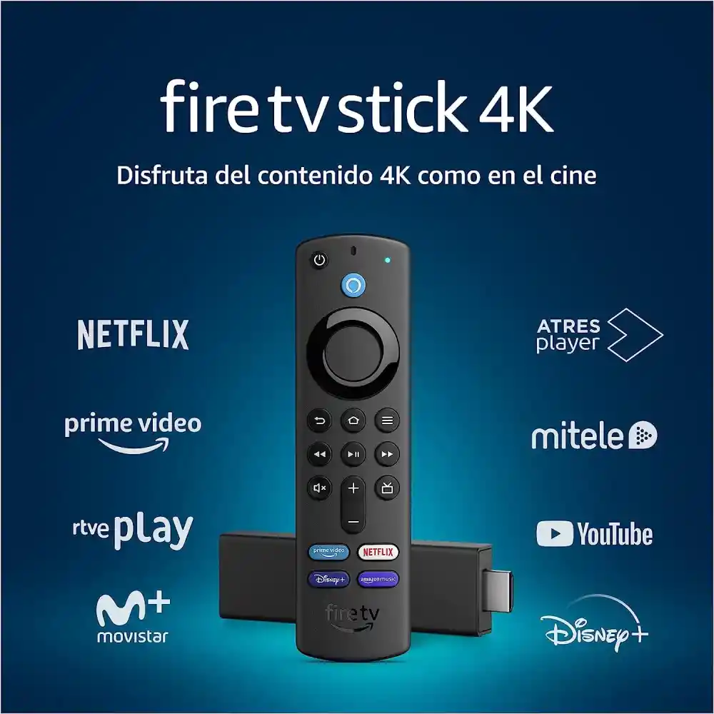 Amazon Fire Tv Stick 4k Hd 3ra Gen Control Por Voz Original